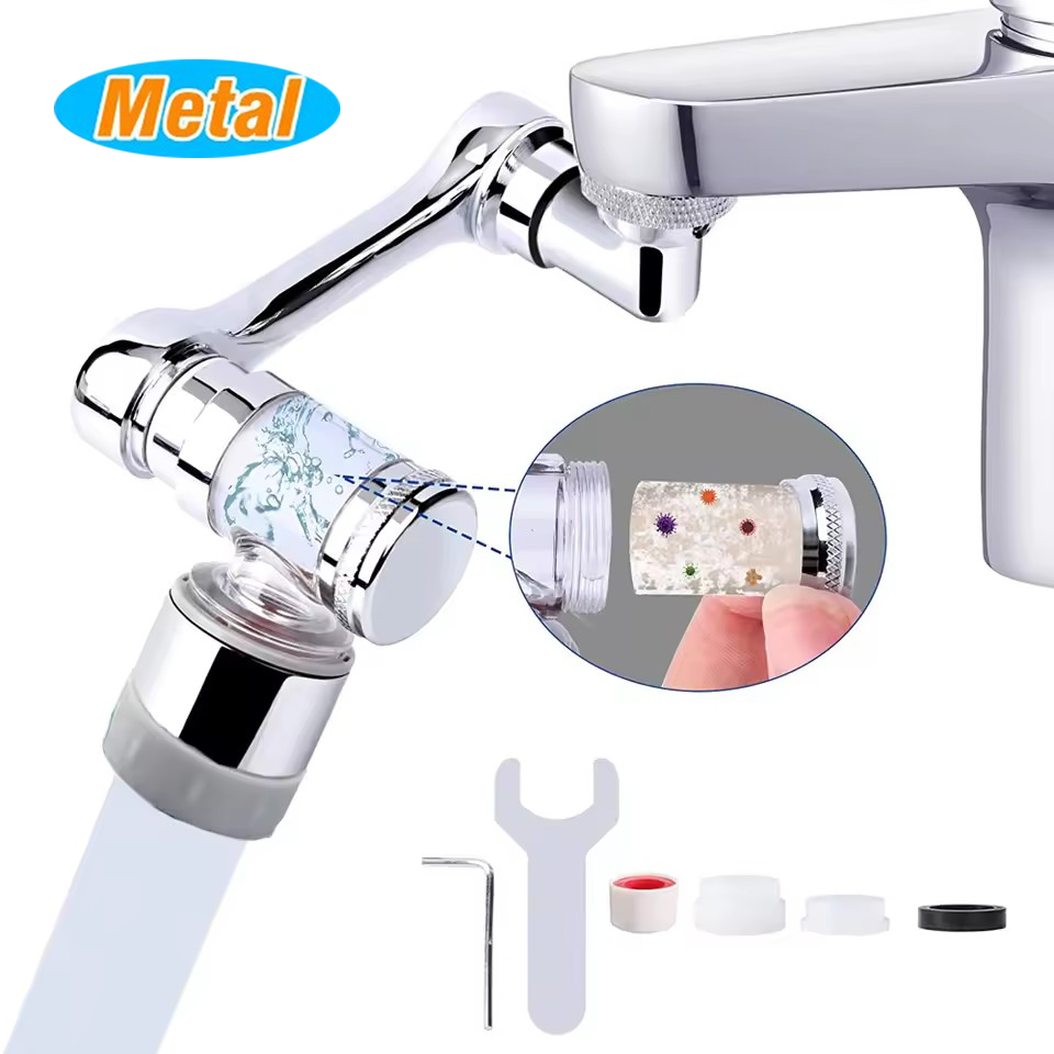 Metal Universal Faucet Extende - Basin Mixer Tap recension och pris