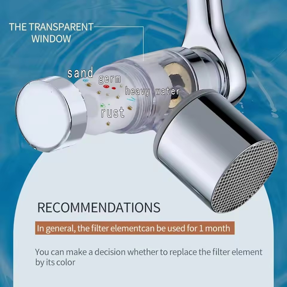 Metal Universal Faucet Extende - Basin Mixer Tap recension och pris