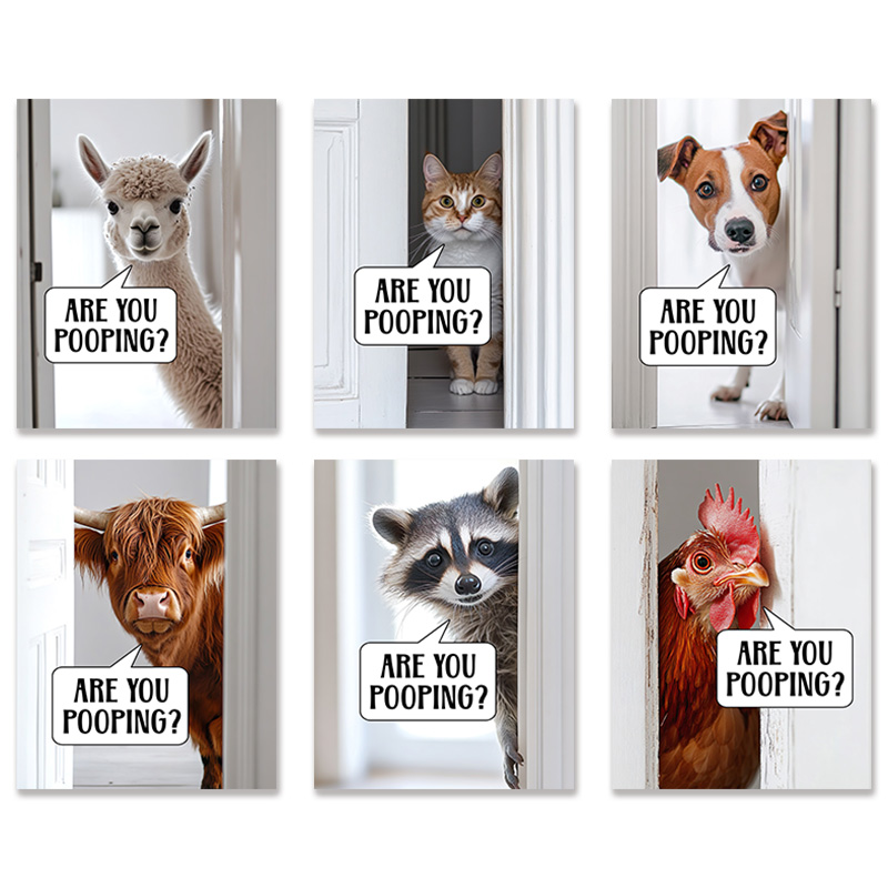 Cute Moving ‘Are You Pooping?’ - Home Bathroom Trends recension och pris
