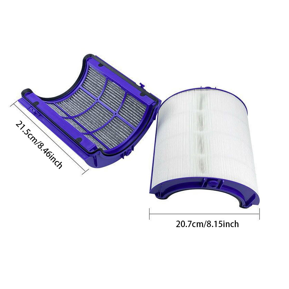 2-IN-1 Filter For Dyson TP06 T - Dyson Fan Am07 recension och pris