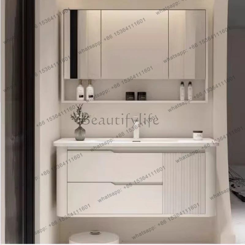 LSClassic Nordic Bathroom Cabi - Home Bathroom Vanity Combo recension och pris