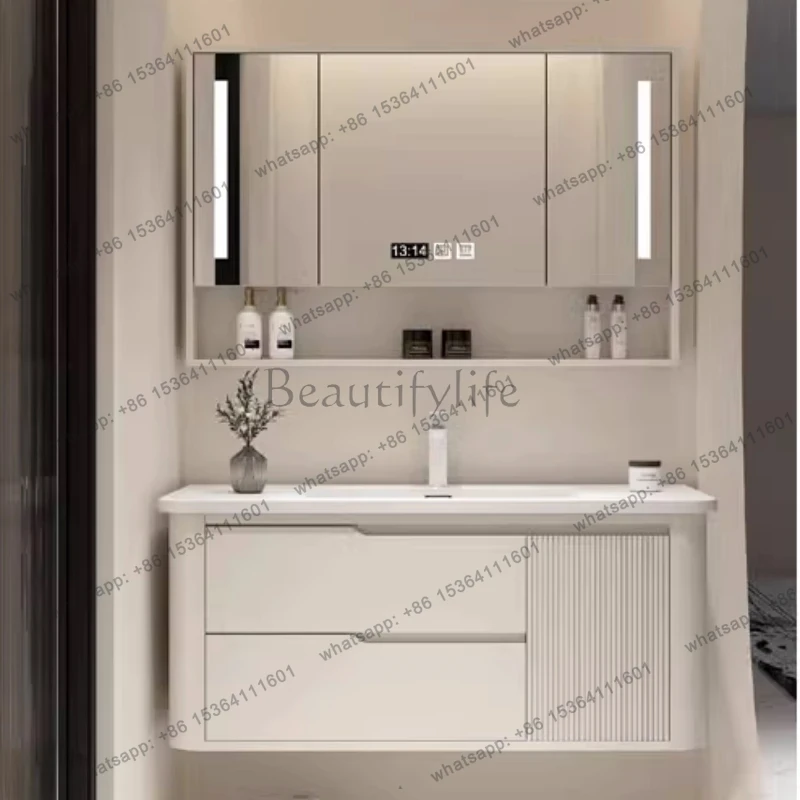 LSClassic Nordic Bathroom Cabi - Home Bathroom Vanity Combo recension och pris