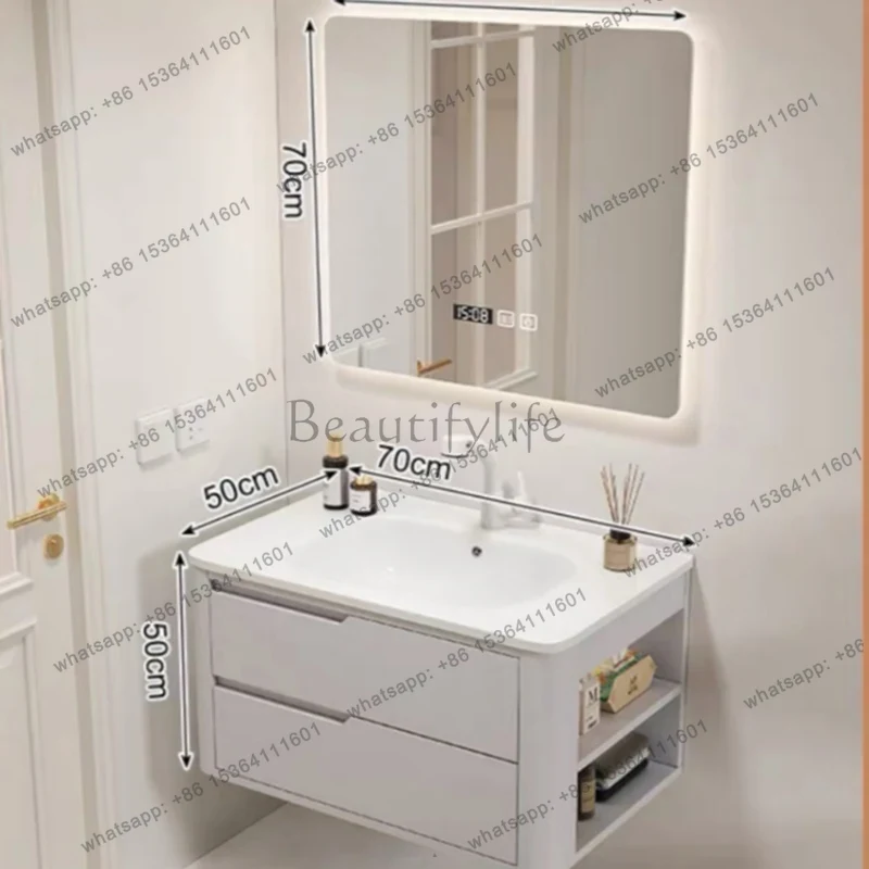 LSClassic Nordic Bathroom Cabi - Home Bathroom Vanity Combo recension och pris