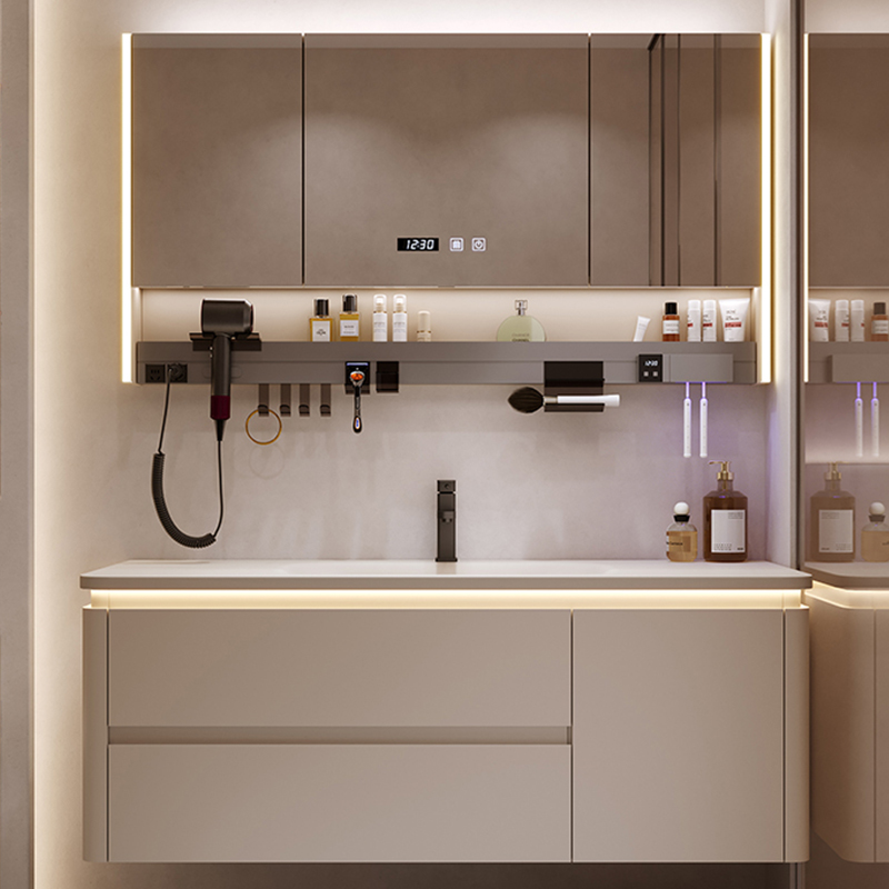 Modern Simple Bathroom Cabinet - Home Bathroom Vanity Combo recension och pris