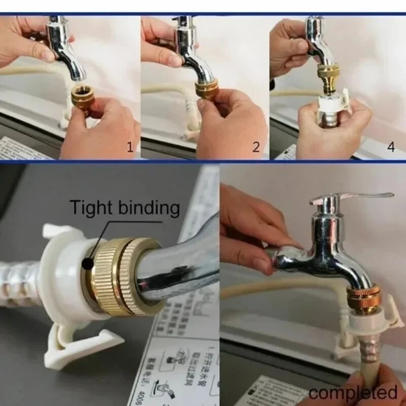 1/2/5PCS Universal Tap Kitchen - Basin Mixer Tap recension och pris