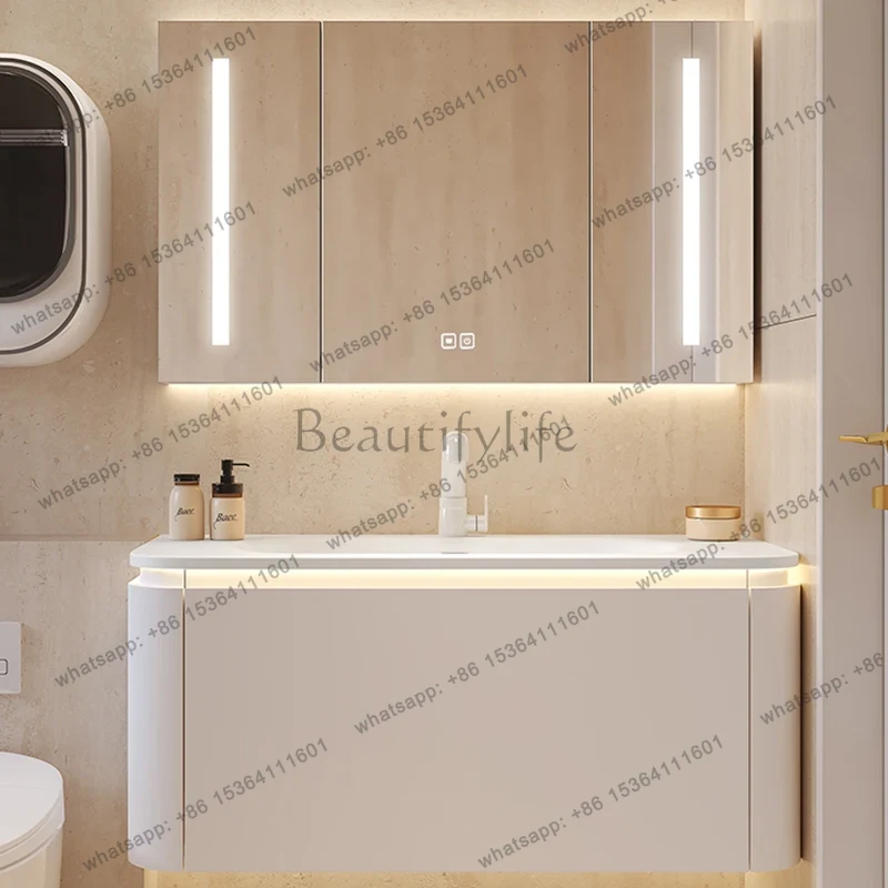 LSLight Bathroom Cabinet Woode - Home Bathroom Vanity Combo recension och pris